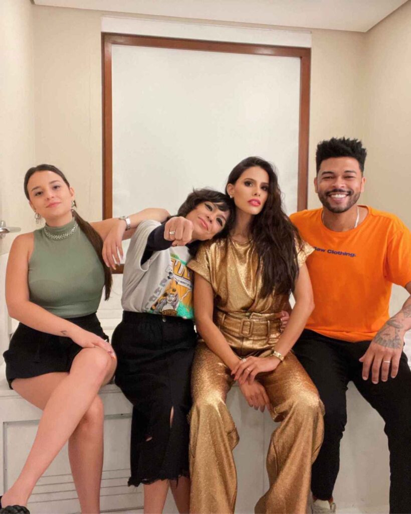 Mariana Alcântara, Aline Alcântara, Dy Miryan e Alisson Abdias